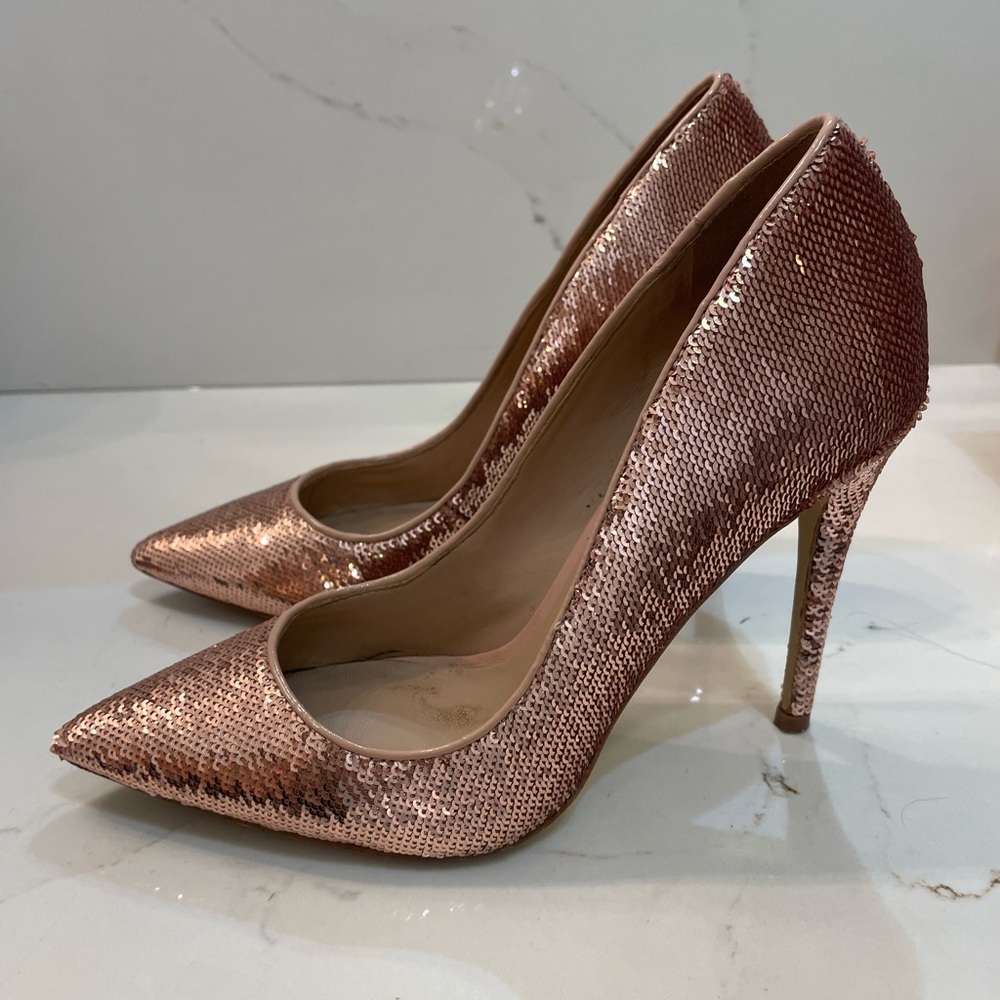 Aldo sequin heels